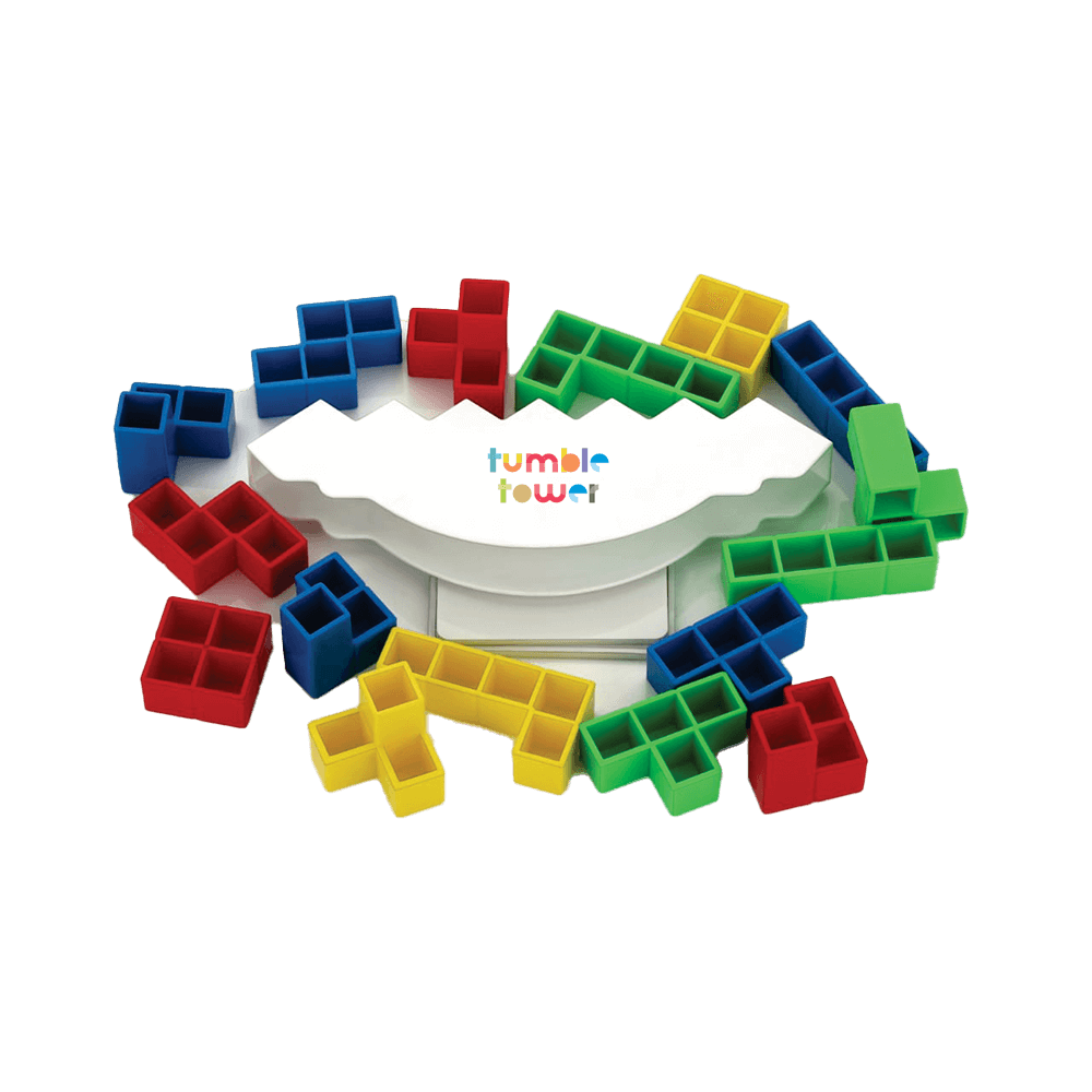 Tumble Tower Mind Game Multicolor Truzo Toys